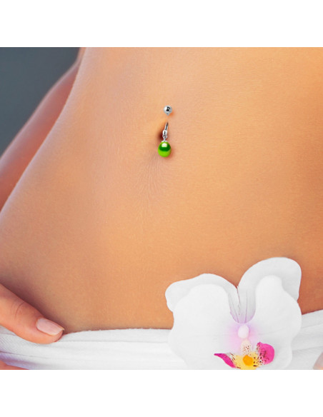 Piercing Culture Pearl Charque - 4 Colors available - Silver 925 - Luna