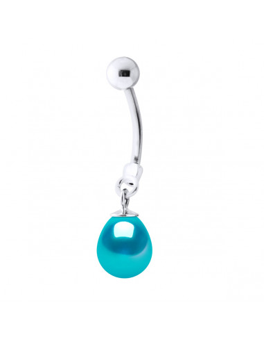 Piercing Culture Pearl Charque - 4 Farben verfügbar - Silber 925 - Luna