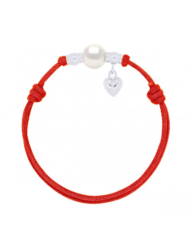 Link Breaclet Brelet Controllo e cultura Peart 10 mm - 8 Colori Corp Corp - Argento 925 - Lova