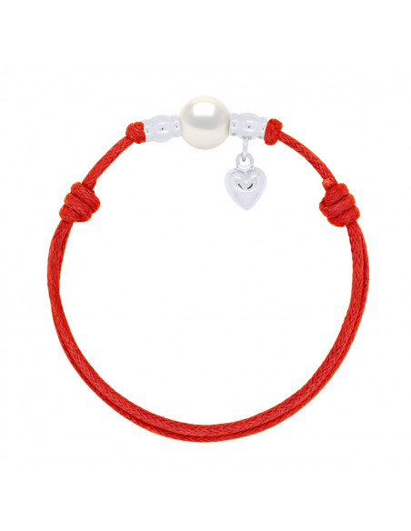 Link Breaclet Brelet Controllo e cultura Peart 10 mm - 8 Colori Corp Corp - Argento 925 - Lova