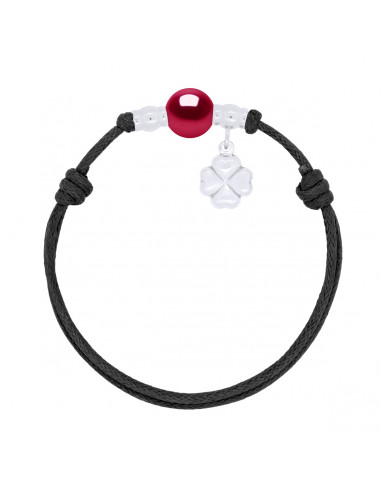 Bracelet Link Belloe and Culture Bead 10 mm - 7 Colors - Silver 925 - Mya