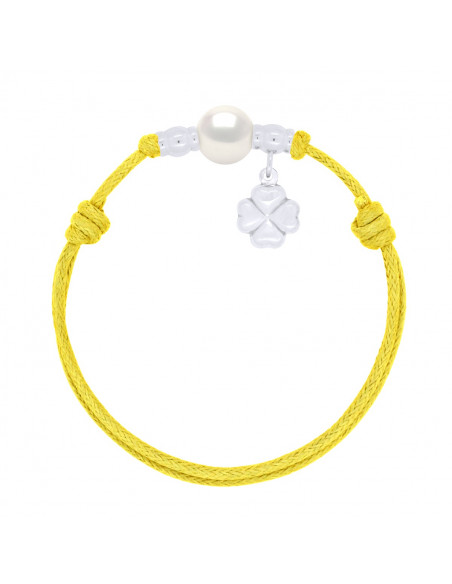 Braccialetto Link Belloe e Cultura Perle 10 mm - 8 Colori del cavo - Argento 925 - Mya