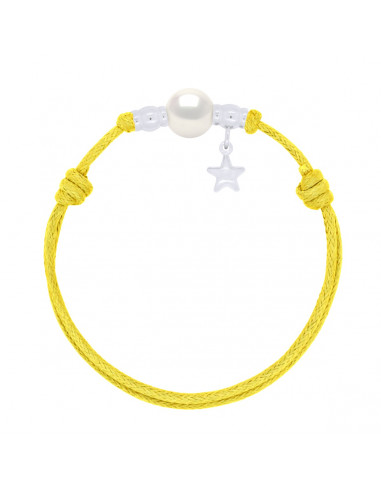 LINK BRACELET BRELOCK ETOIL AND CULTURE PEAR 10 MM - 8 CORD CORP CORPS - SILVER 925 - STELLA