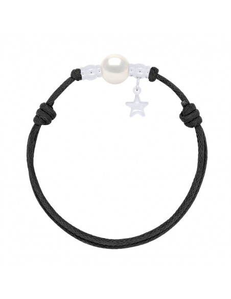 LINK BRACELET BRELOCK ETOIL AND CULTURE PEAR 10 MM - 8 CORD CORP CORPS - SILVER 925 - STELLA