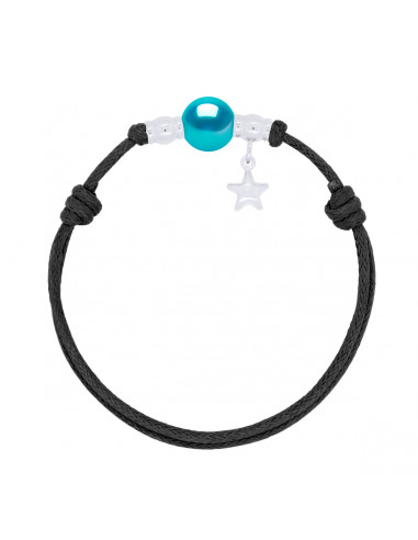 Link Braccialetto Etoil e cultura Peart 10 mm - 7 colori - Argento 925 - Stella