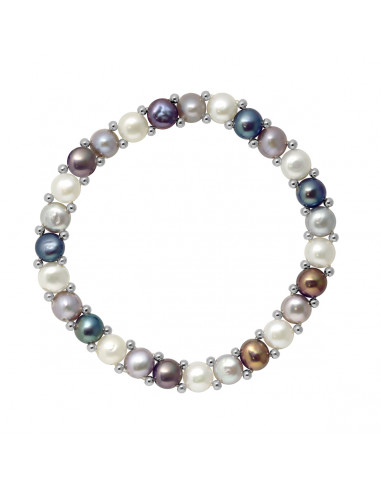 4 mm Kultur-Wulst-Armband - 4 Farben - Lena