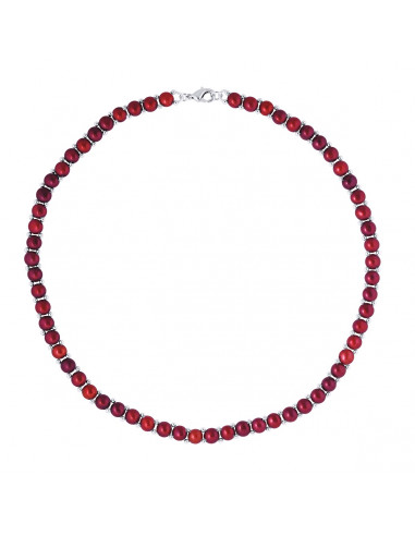 Cultura collar de cuentas 4 mm - 4 colores - LENA