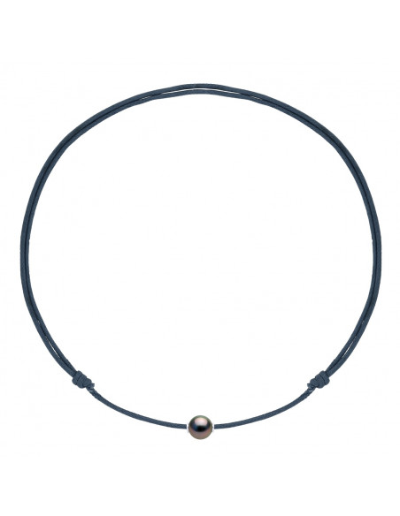 Collana di lusso TAHITIAN PERARO ROUND 10-11 mm - Link regolabile 5 colori - Bora Bora