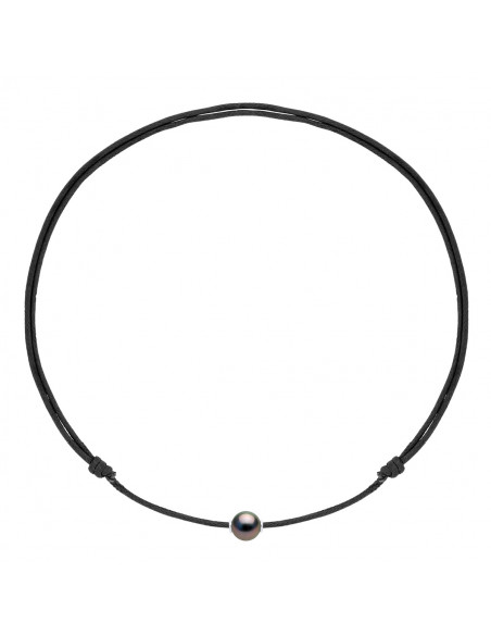 Collana di lusso TAHITIAN PERARO ROUND 10-11 mm - Link regolabile 5 colori - Bora Bora