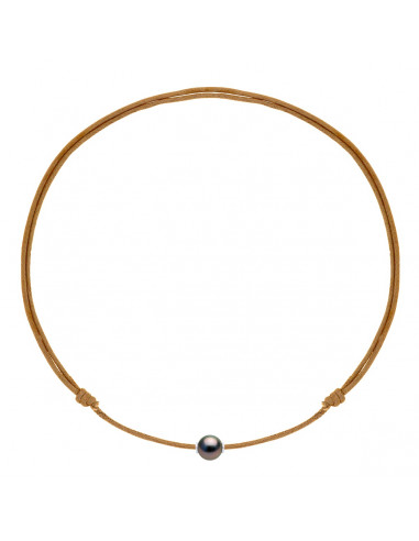 Collana di lusso TAHITIAN PERARO ROUND 10-11 mm - Link regolabile 5 colori - Bora Bora