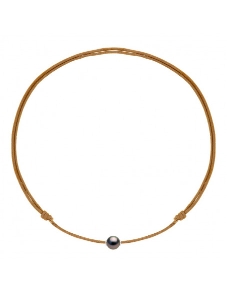 Collana di lusso TAHITIAN PERARO ROUND 10-11 mm - Link regolabile 5 colori - Bora Bora