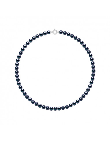 Collana per talloni di coltura 5 mm Chiusura d'oro - 3 colori - clivia