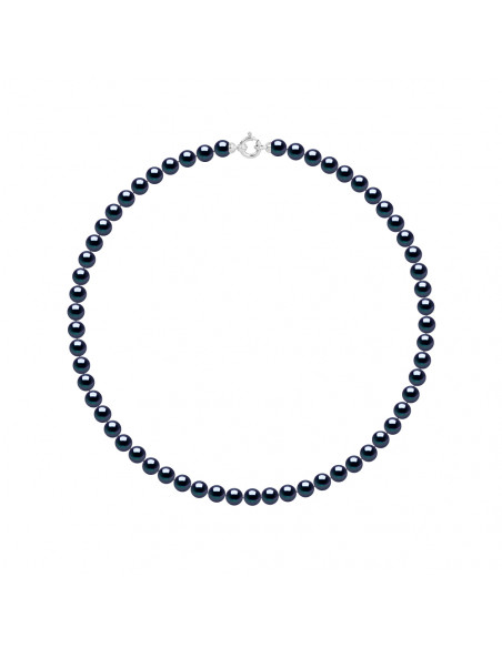 Collana per talloni di coltura 5 mm Chiusura d'oro - 3 colori - clivia