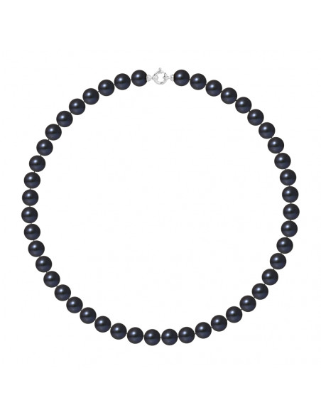 Collar de prestigio de oro Cultura Pearl Rango de 9 mm - 45 cm - 5 colores - Antynia