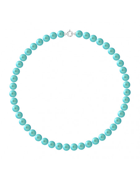 Collar de prestigio de oro Cultura Pearl Rango de 9 mm - 45 cm - 5 colores - Antynia