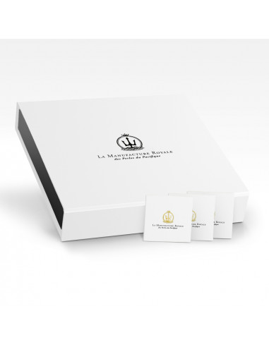 Gold Prestige Halskette Kultur Perle Rang 9 mm - 45 cm - 5 Farben - Antynia