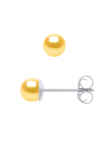 Pendientes de cordones de 4-5 mm - 5 colores disponibles - plata 925 - Marie