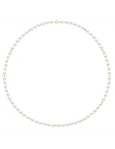 Schließe Kleidung und Goldkultur Kultur Kultur Perlen 4mm Reiskorn - 3 Farben - Maddy