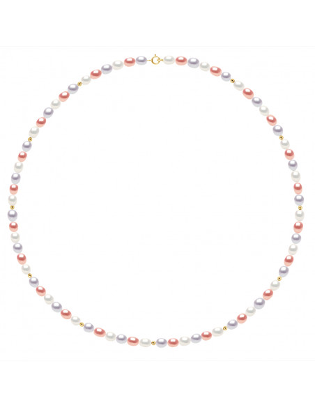 Clasp Clothes and Gold Culture Culture Beads 4mm Rice Grain - 3 Colors - Maddy