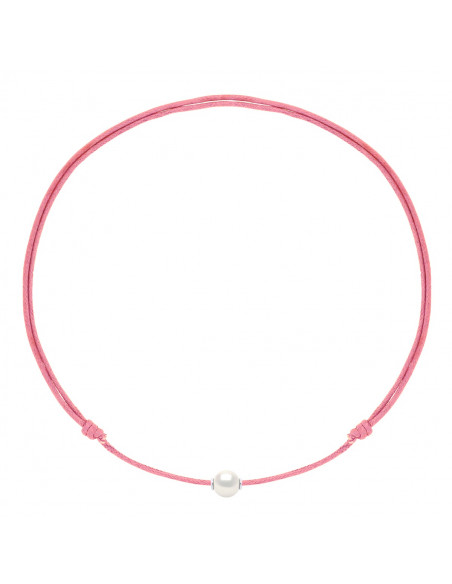 Collare di lusso che collega la coltura bianca della coltura bianca 9 mm - 9 Colore del cavo - ONA