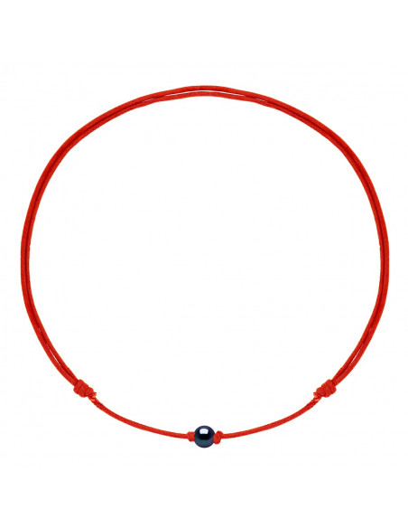 Collana con collegamento scorrevole Collana Black Culture Branzone 9 mm - 12 Color cavo - Maria