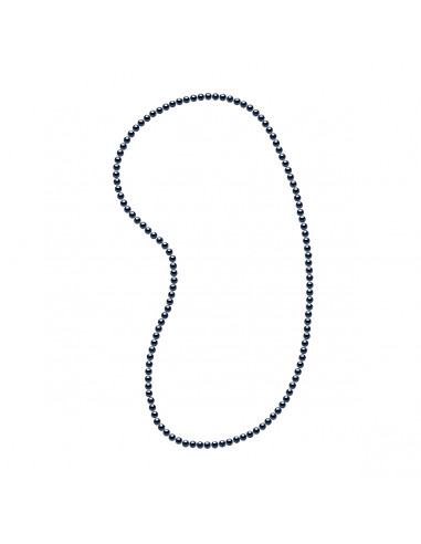 Collana Semi-tondo Perle di coltura 6mm - Lunghezza 80 cm - Disponibile in 3 colori - Xena
