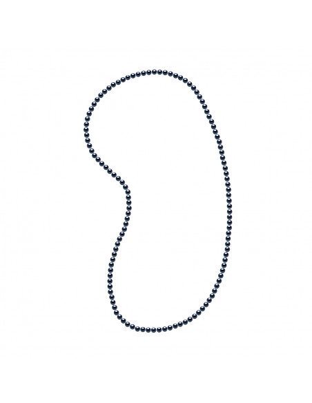 Necklace Semi-round Culture Beads 6mm - Length 80 cm - Available in 3 colors - Xena
