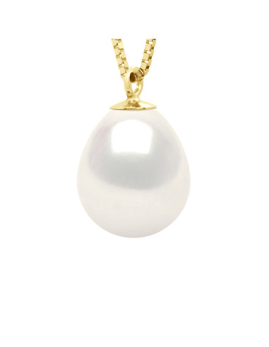 Genuine Silver Silver Necklace Pearl in Venetian Chain Pendant