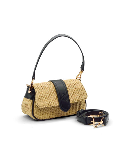 Borsa a tracolla Moorea - Nero