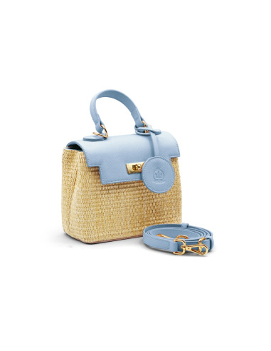 Petit Sac à Main MANIHI - BLEU CIEL