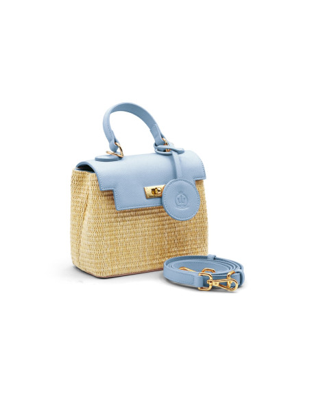 Petit Sac à Main MANIHI - BLEU CIEL