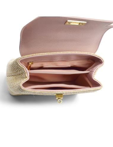 Piccola borsa Manihi - Rose