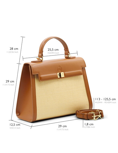 Cocos - brown handbag