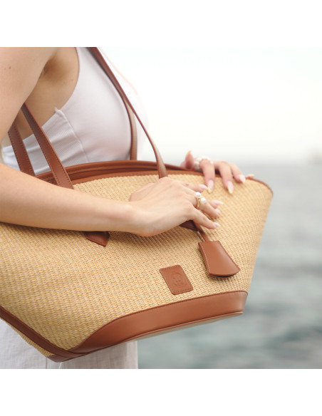 Cabas Porté Epaule MAKATEA - AUBURN