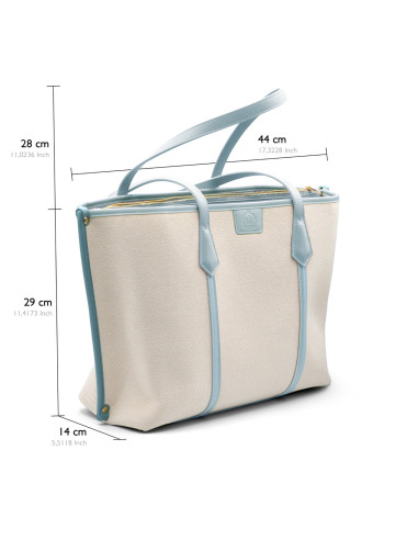 Grand Vanuatu Cabas - Blue