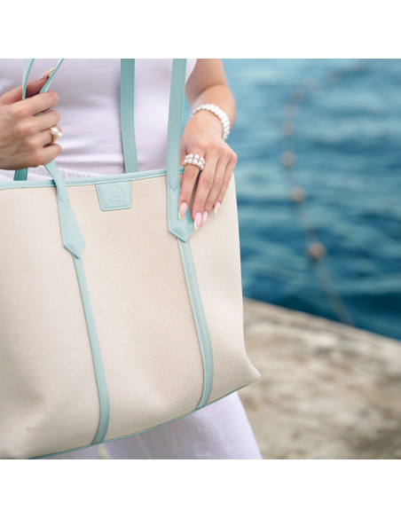 Grand Vanuatu Cabas - Blue