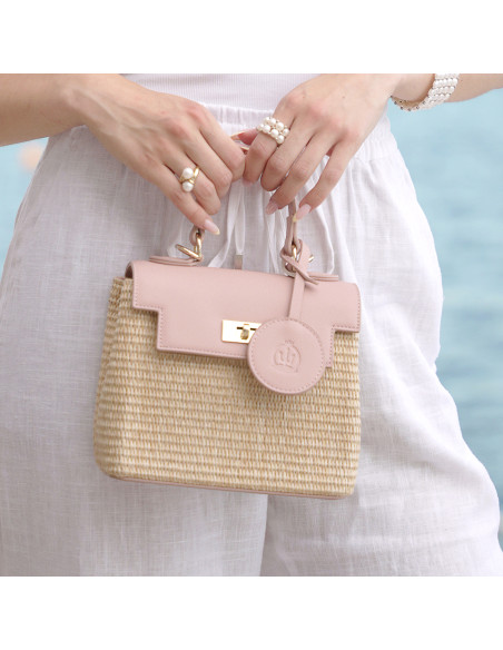 Small Manihi Handbag - Rose