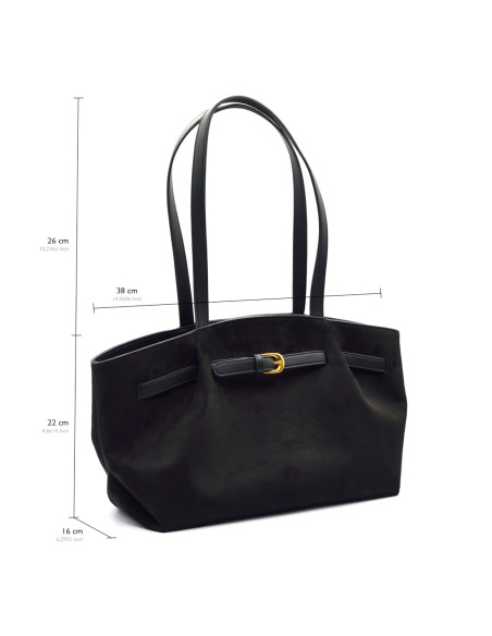 Sac Porté Épaule Maui - Noir