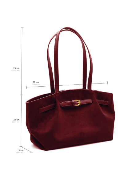 Sac Porté Épaule Maui - Bordeaux