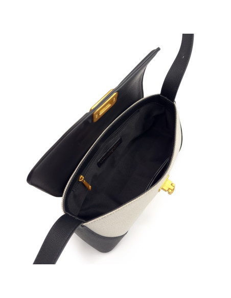 Sac Porté Épaule  Vanilla - Noir