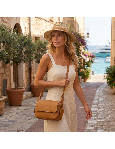 Sac Porté Épaule Nalu - Marron