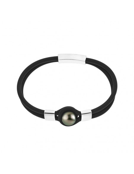 Tahiti prestige bracelet neopreme and silver silver clasp