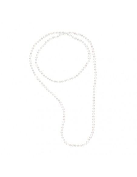 Sautoir en Véritables Perles 120 cm