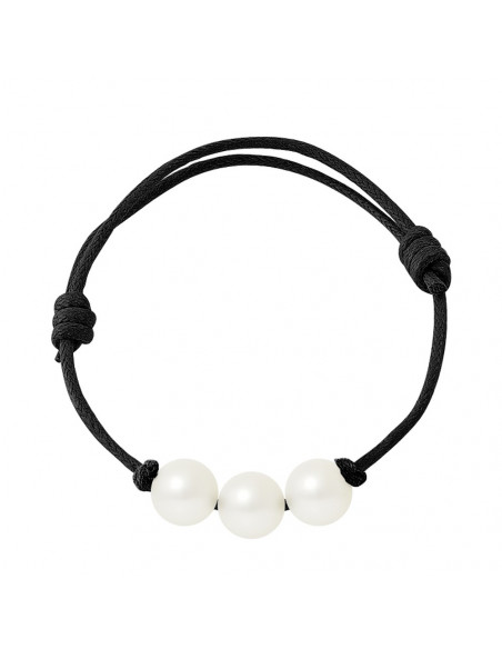 Bracelet Trio de Véritables Perles à choisir