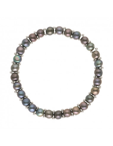 4 mm culture bead bracelet - 4 colors - Lena