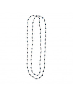 Sautoir delle vere perle barocche 80 cm