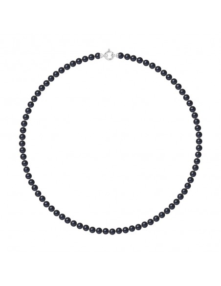 Collar Conjunto de perlas 5 mm y aretes surtidos - Oro blanco - Clivia