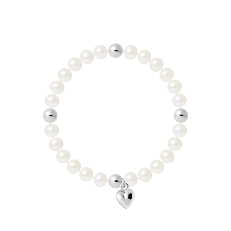 Bracciale Bracciale Bracciale cuore e argento 925 - 3 colori - Meline