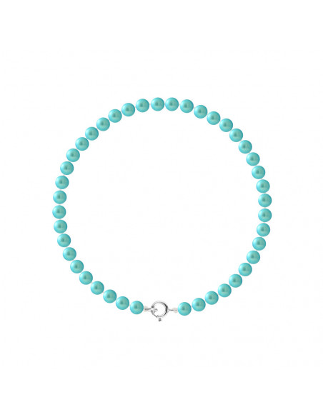 Sterling silver clasp bracelet and real random culture beads