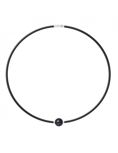 Collana perla genuina e guscio d'argento argento